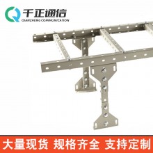 钢制多孔U型钢走线架 电信机房开放式梯型桥架 宽度200-1000mm