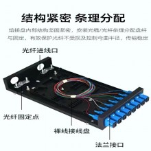 壁挂式8口光纤终端盒光缆终端盒SC/FC/LC/ST终端盒桌面光纤熔接盒