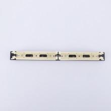 厂家供应100对110语音配线架语音跳线架含模块电话配线架19英寸