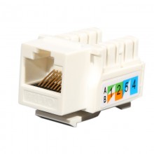 供应六类非屏蔽网络模块 RJ45网络模块 Cat6飞鸟大唐款网络模块