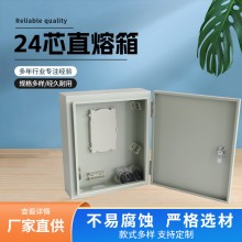 批发 楼道光纤入户分线箱24/48/72/96芯光缆分线盒挂壁式分纤箱