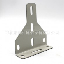 小型不锈钢多孔u型钢配件机房走线架连接件蝴蝶板多功能三角板