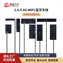 2.4g/wifi内置FPC软天线5.8G双频贴片ZigBee蓝牙 全向高增益天线