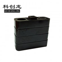 固线器垫块 黑色塑料垫块 钢塑固线器增高垫块