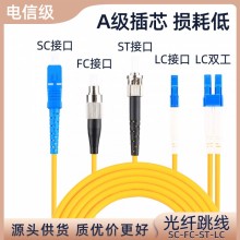 电信级光纤跳线SC-SC转LC-LC-FC-ST跳纤单模单芯双 芯尾纤3米/5M