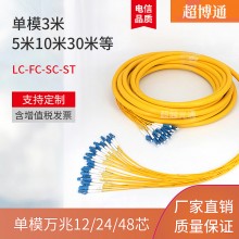 万兆 单模多芯集束分支光缆 24芯 48芯 光纤跳线 LCSCFCST 电信级