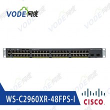 思科cisco WS-C2960S-24PS/48FPS-L 24口千兆POE供电交换机